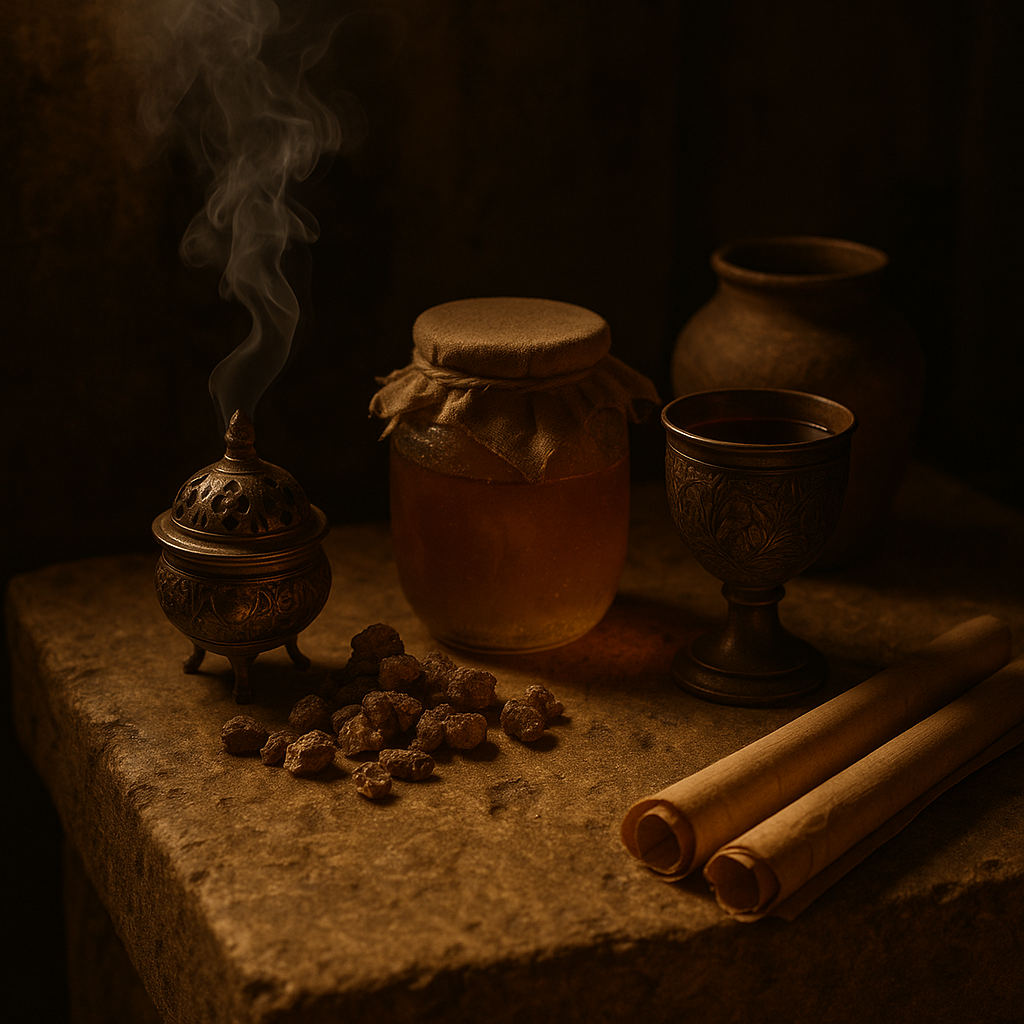 Le Kyphi : Encens des Dieux, Parfum de l’Ombre​